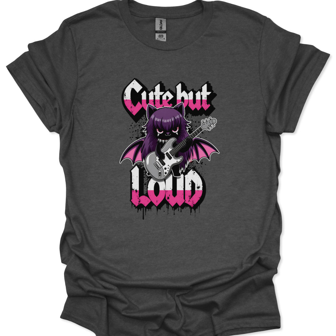 Yami kawaii bat graphic tee for anime and Harajuku fashion fans