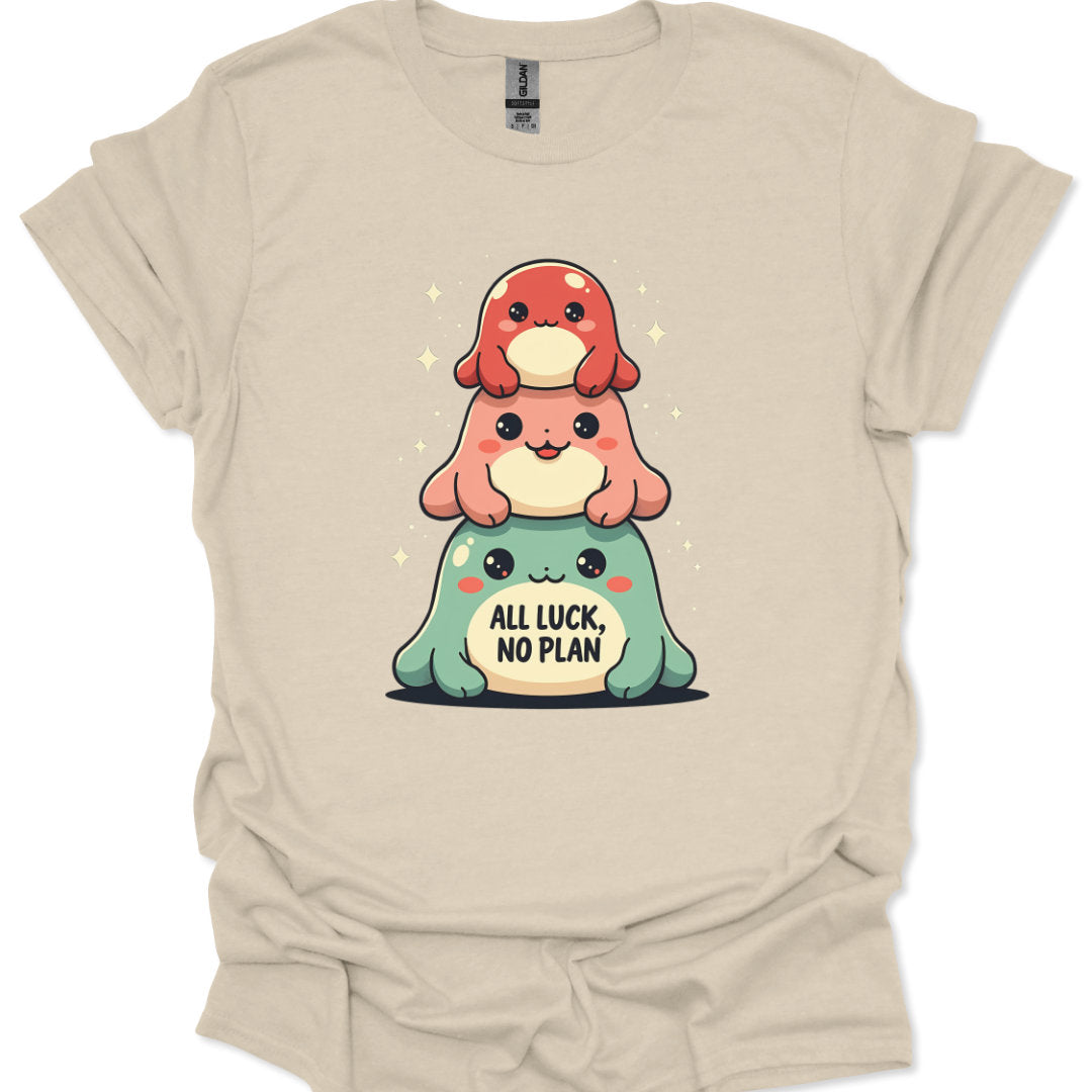 Japanese kawaii aesthetic blob stack tee