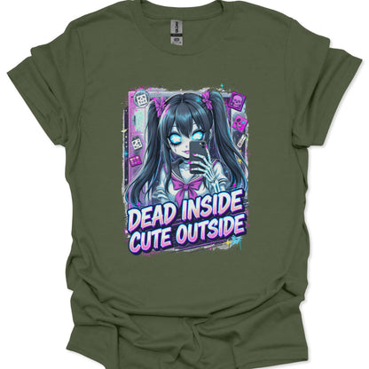 Gothic kawaii phone selfie girl apparel graphic