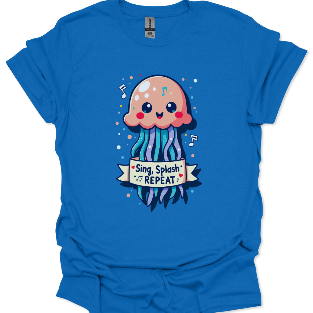 Cute Japanese jellyfish t-shirt for fans of pastel and Harajuku styles